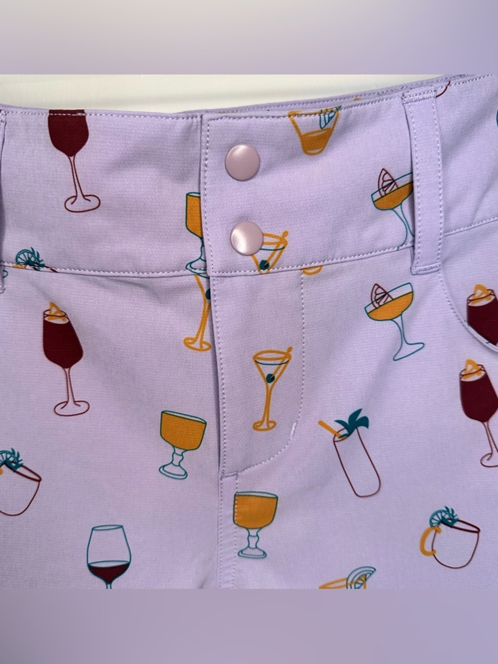 Wild Rye 7” MTB Bike Shorts Women's Size 8 purple - Picture 3 of 9